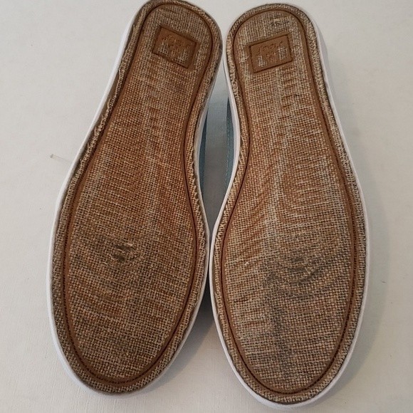 REEF WALLED WOMEN'S LACE-UP CANVAS SNEAKERS GOOD USED CONDITION SIZE 7 - Picture 13 of 13